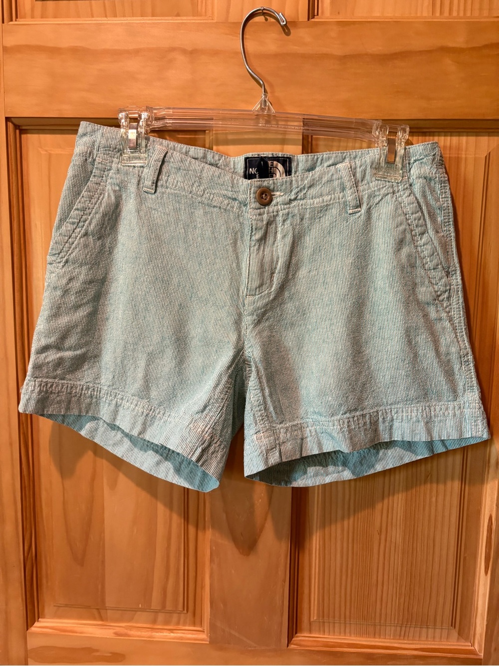 The North Face shorts seersucker, striped, and linen-blend
